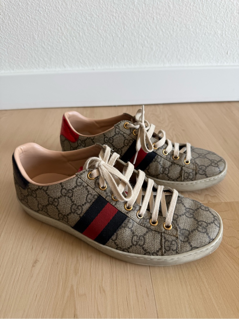 Gucci Monogram Canvas Sneakers